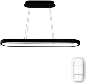 Immax NEO HIPODROMO Smart závěsné svítidlo 120x30cm 42W černé Zigbee 3.0 07078L
