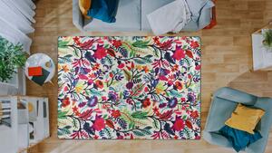 Conceptum Hypnose Kusový koberec Pictura - Ecru Djt, Vícebarevná Rozměr koberce: 80 x 140 cm