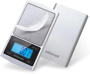 ELDONEX DiamondPro přesná setinová váha (0.01g), stříbrná EKS-4040-SL