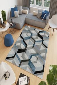 Conceptum Hypnose Kusový koberec W874 - Grey, Šedá Rozměr koberce: 120 x 180 cm