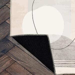 Conceptum Hypnose Kusový koberec WOOBTNY0120, Krémová Rozměr koberce: 60 x 100 cm