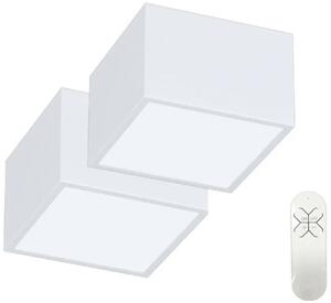 IMMAX NEO sada 2x CANTO SMART stropní svítidlo 15x15cm 12W bílé Zigbee 3.0 + DO, TUYA 07072L-15BD