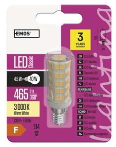 LED žárovka Classic JC 4,5W E14 teplá bílá ZQ9140