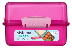 Sistema Krabička na oběd Lunch Cube 1,4l Barva: růžová