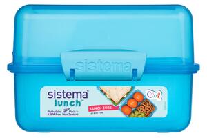 Sistema Krabička na oběd Lunch Cube 1,4l Barva: modrá