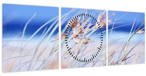 Obraz - Vánek (s hodinami) (90x30 cm)