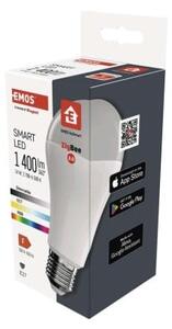 Emos Chytrá LED žárovka GoSmart A65 / E27 / 14 W (94 W) / 1 400 lm / RGB / stmívatelná / Zigbee 1525753502
