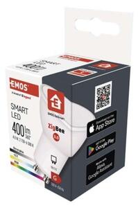 Emos Chytrá LED žárovka GoSmart MR16 / GU10 / 4,8 W (35 W) / 400 lm / RGB / stmívatelná /Zigbee 1525750500