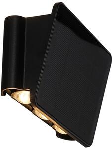 IMMAX WALL-5 venkovní solární nástěnné LED osvětlení se světelným čidlem, 2W 08491L