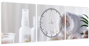 Obraz - Spa (s hodinami) (90x30 cm)