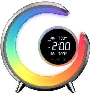 IMMAX LED noční lampička PEACOCK stříbrná 08985L