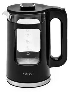 Rychlovarná konvice Huslog 1,7l černá sklo/plast OWN000056