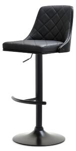 Židle Haire (černé dřevo + černá). Akce -10%