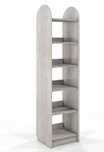 Dubový regál Klip - 40 cm - bělený olej