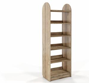 Dubový regál Klip - 60 cm - retro olej