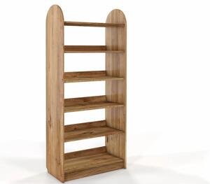 Dubový regál Klip - 80 cm - bezbarvý olej