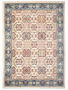 Makro Abra Kusový koberec RIVOLI EE62B Klasický krémový modrý Rozměr: 120x170 cm