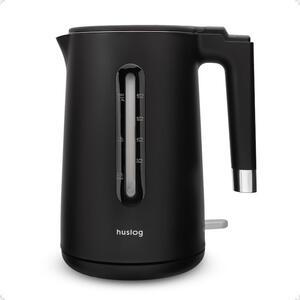 Rychlovarná konvice Huslog 1,5l nerezová černá OWN000151