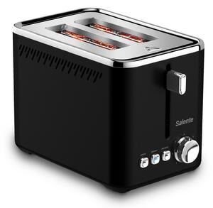 Salente ToastPro, topinkovač, nerez, černý TOASTPRO-BK