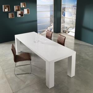 Rozkládací jídelní stůl IMPERIAL 160-250cm TOMASUCCI (barva - bílý, MDF)