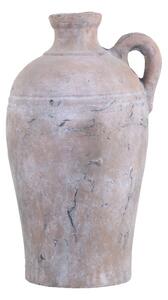 Chic Antique Terakotová váza s uchem vyšší