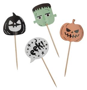 HALLOWEEN Dekorace na cupcake 48 ks