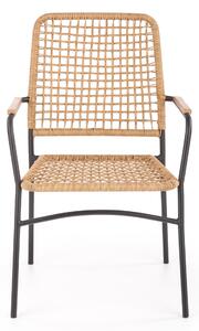 Jídelní židle SCK-457 přírodní/černá