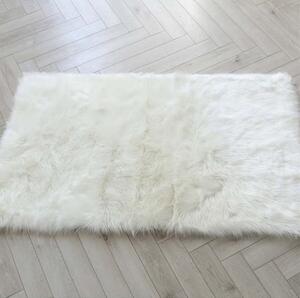 Conceptum Hypnose Kusový koberec 2232 (60 x 90) v2 - White, Bílá, 60 x 90 cm