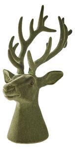 MOUNTAIN LODGE Hlava jelena 51 cm - zelená