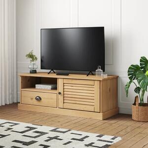 VidaXL TV stolek VIGO 106 x 40 x 40 cm masivní borové dřevo [353176] Barva: Hnědá