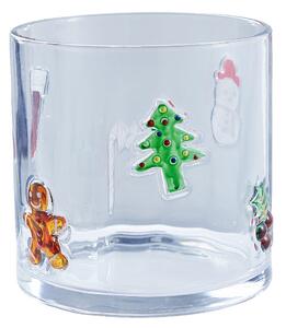 X-MAS Lucerna vánoční" 15 cm - čirá