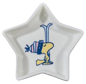 PEANUTS Talířek na šperky hvězda Woodstock a lyže 10 cm