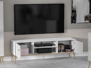 TV stolek AIKE - bílý