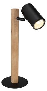 Globo 57913T - Stolní lampa HERTI 1xGU10/5W/230V dřevo/kov GL6813