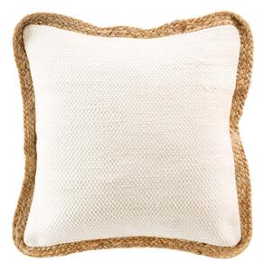 Dekorační polštář s příměsí juty 45x45 cm Akina – douceur d'intérieur