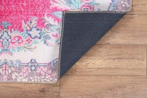 Conceptum Hypnose Kusový koberec Blues Chenille - Pink AL 250, Vícebarevná, 75 x 150 cm