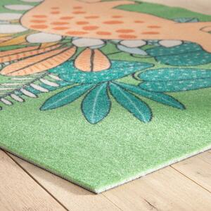 Protiskluzový koberec ve tvaru dinosaura