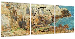 Obraz - Childe Hassam, A North East Headland, reprodukce (s hodinami) (90x30 cm)