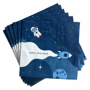 APRÈS Papírové ubrousky "galaxy birthday"
