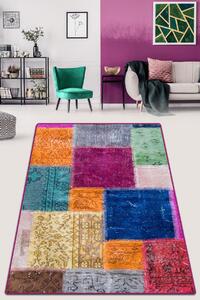 Conceptum Hypnose Kusový koberec Color Stitch - Cotton, Vícebarevná