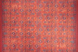 Conceptum Hypnose Kusový koberec Dorian Chenille - Red AL 227, Vícebarevná