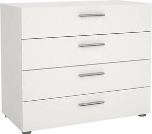 TYHJA Komoda se 4 zásuvkami - bílá - 70 x h 40 x v 75 cm