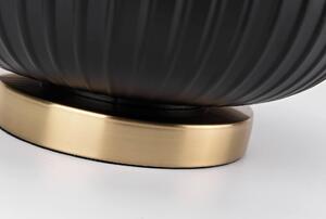 Černá stolní lampa TAMIZA 48 cm
