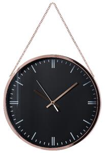 Nástěnné hodiny BEZAS 30 cm Černá