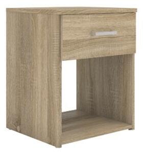 Noční stolek v moderním dubovém dekoru GARBO