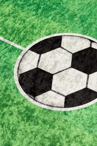 Conceptum Hypnose Kusový koberec Football, Vícebarevná, 100 x 160 cm