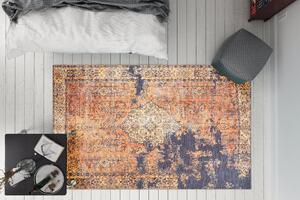 Conceptum Hypnose Kusový koberec Fusion Chenille - Orange AL 275, Vícebarevná, 75 x 150 cm