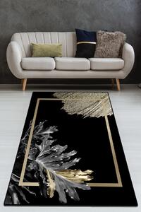 Conceptum Hypnose Kusový koberec Goude - Black, Vícebarevná