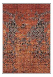 Conceptum Hypnose Kusový koberec HMNT387, Červená, Oranžová, Hnědá, 160 x 230 cm