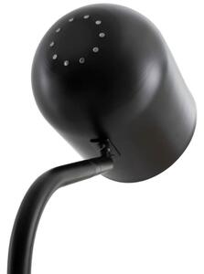 Černá kovová stojací lampa Somcasa Bejis 160 cm